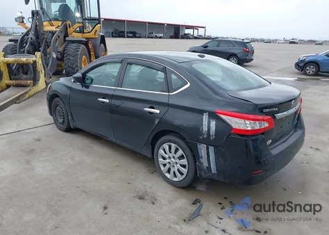 2013 Nissan Sentra Sv z USA, uszkodzony, nr VIN 3N1AB7AP1DL681879